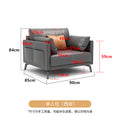 Saint li minimalist office sofa and coffee table set - reception area, meeting room, and small apartment office furniture