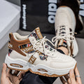 2026 new spring men's chunky sneakers - athletic, casual, trendy, breathable, bestselling, height-boosting platform shoes