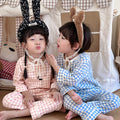 new children's pajamas: boys' spring/autumn long-sleeve cotton pajamas, baby & girls' big kids' loungewear, home wear
