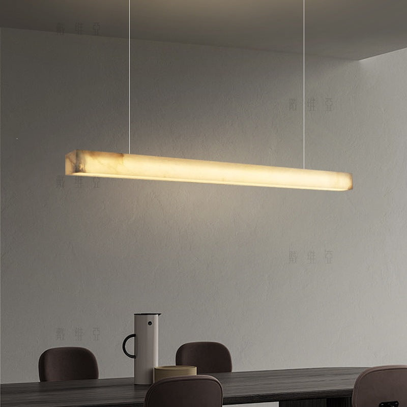 Restaurant chandelier normcore all copper modern new chinoiserieaccessible luxury designer natural marble bar island bench bench chandelier