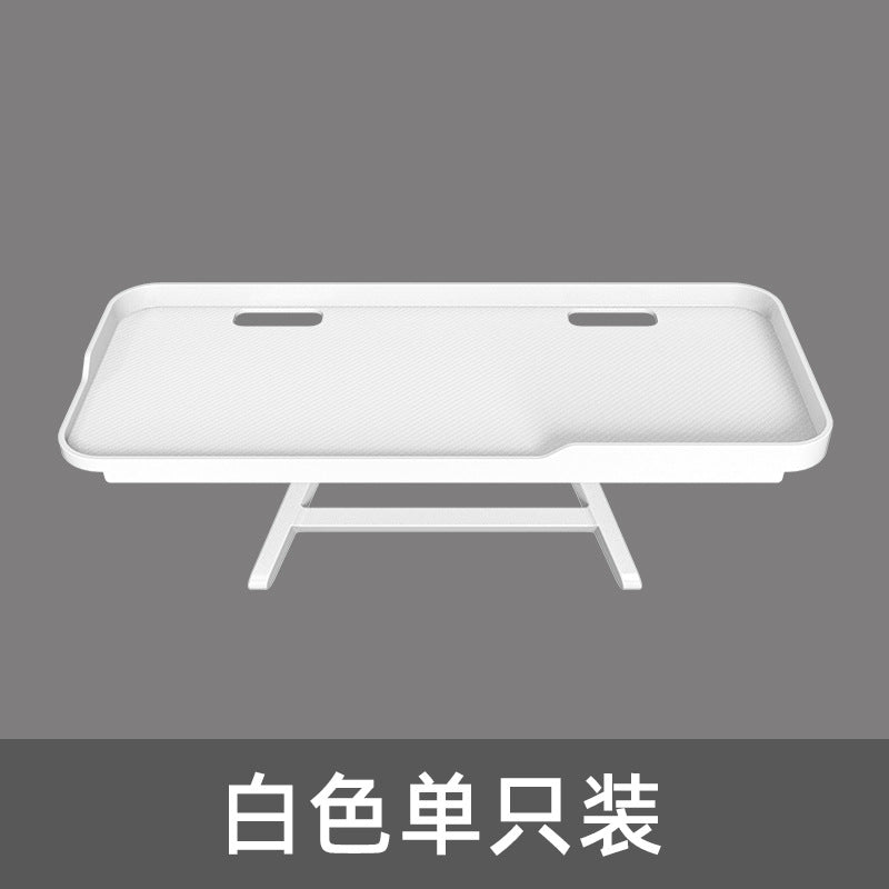 No punching computer monitor rack desktop plastic storage rack home TV set-top box router bracket