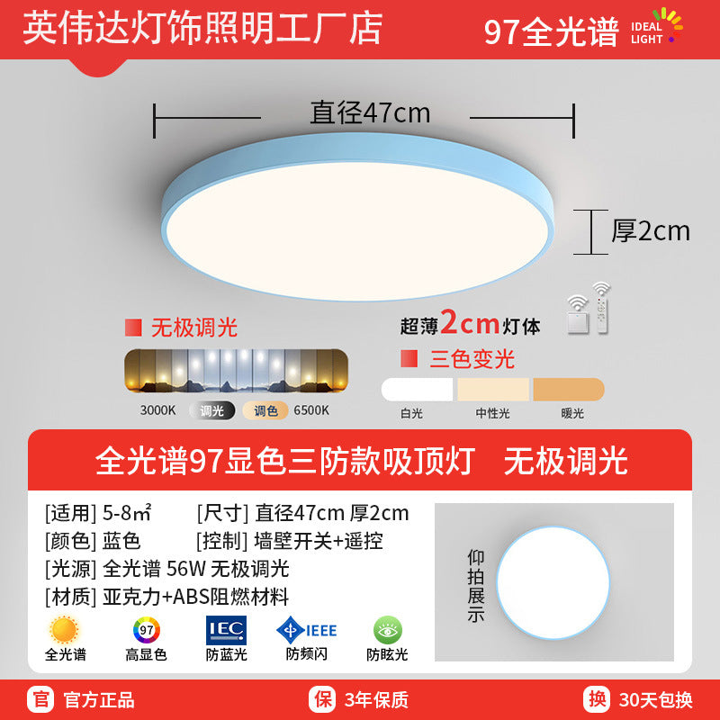 Macaron 1ed ceiling lamp kitchen balcony entrance door entrance lamp corridor aisle round modern casual lamp