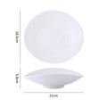 8inch ribbed salad bowl
