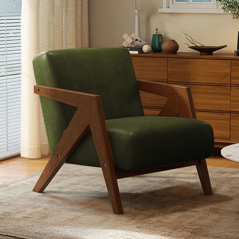 Richard nordic solid wood single sofa chair living room french cafe hotel retrob&b balcony lazy chair