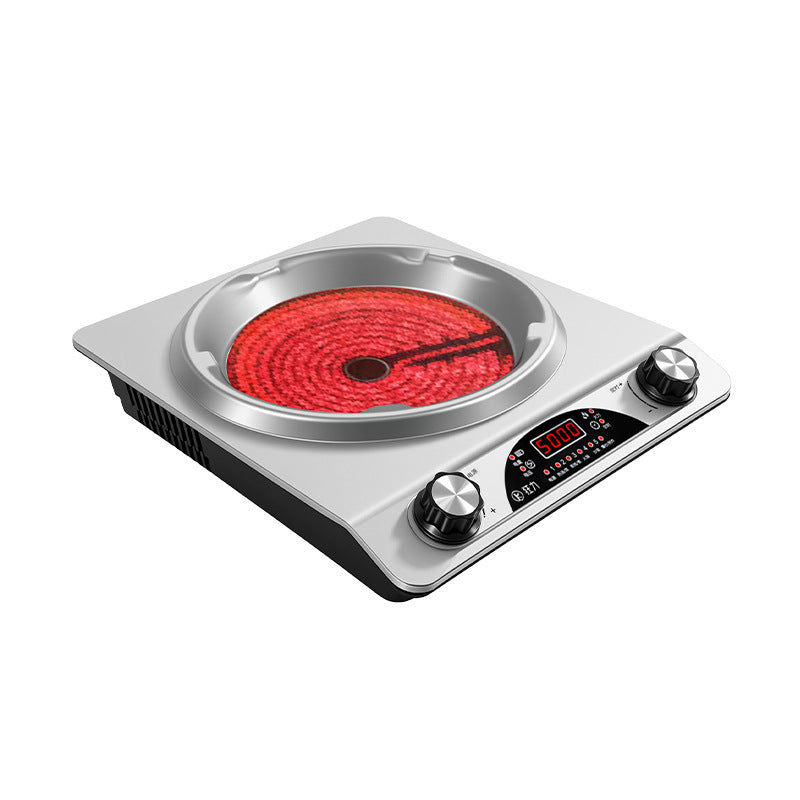 Concave electric ceramic stove, high power, no pot selection, fierce fire, hot pot, stir-fry, barbecue, for home commercial concave stove, waterproof cross-border
