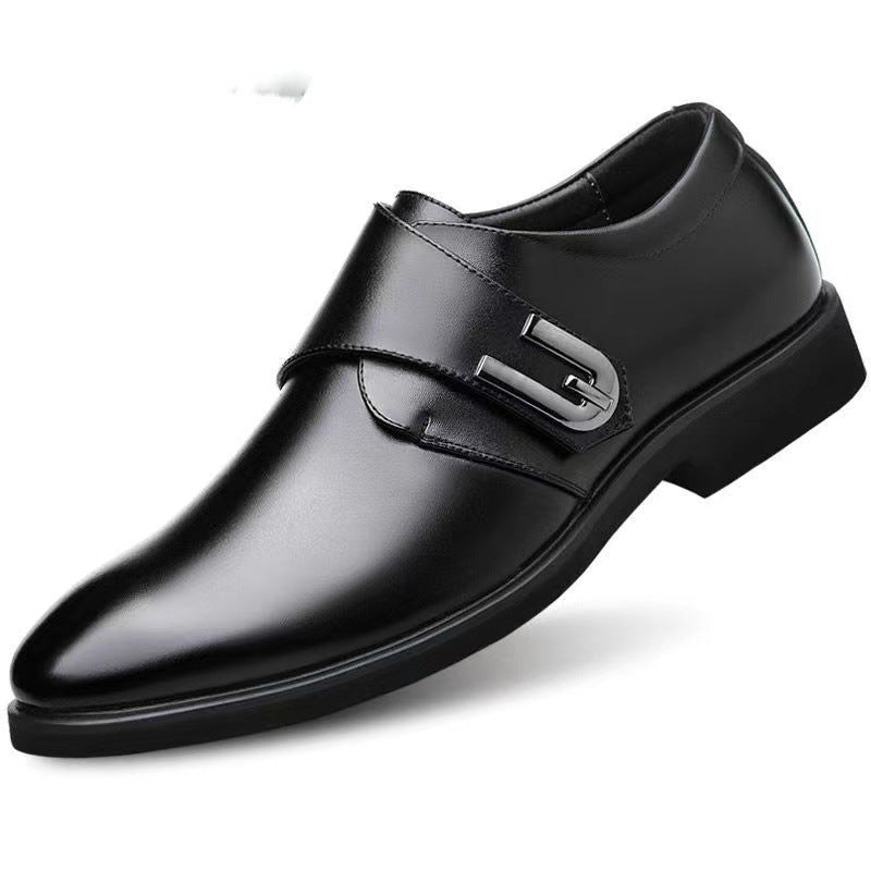 Men's leather shoes - soft leather, soft sole - business casual, work, security, dad shoes - wholesale & dropshipping available