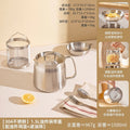 304 stainless steel oil filter pot - kitchen-specific oil strainer for home use, deep fryer with filter mesh, oil can, lard container