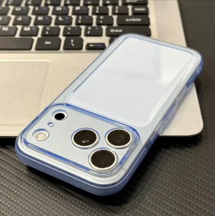 Dopamine bump translucent large window case - instantly transform your iphone 18 pro into a minimalist air cushion iphone 17 style