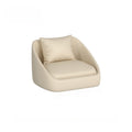 Designer sofa set for milk tea shops, cafes, dessert parlors, booth restaurants, bbq restaurants, and snack shops - creamy style table and chair combination