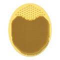 Kids' shampoo brush, silicone bath brush, round face wash brush, baby cleansing soft bristle brush, toddler massage shampoo tool