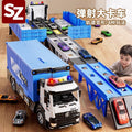 Children's transforming big truck track ejection car 6 storage container engineering vehicle container 8 boy toy 3 years old 5