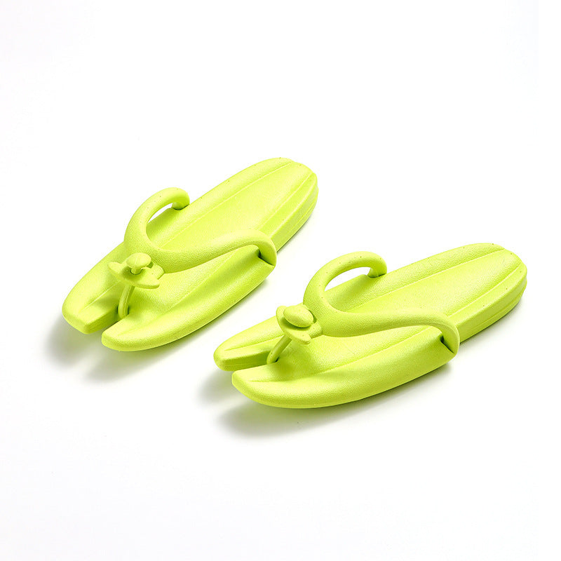 Foldable travel slippers for women - portable, anti-slip, disposable flip-flops for swimming, business trips, bathing, and beach use. perfect for travel