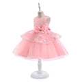 kids dress star sequin princess dress baby girl mesh piano catwalk dress baby dress