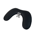 New nail art foldable hand rest with phone holder - u-shaped, tiltable, soft desktop arm support tool, perfect for salon use
