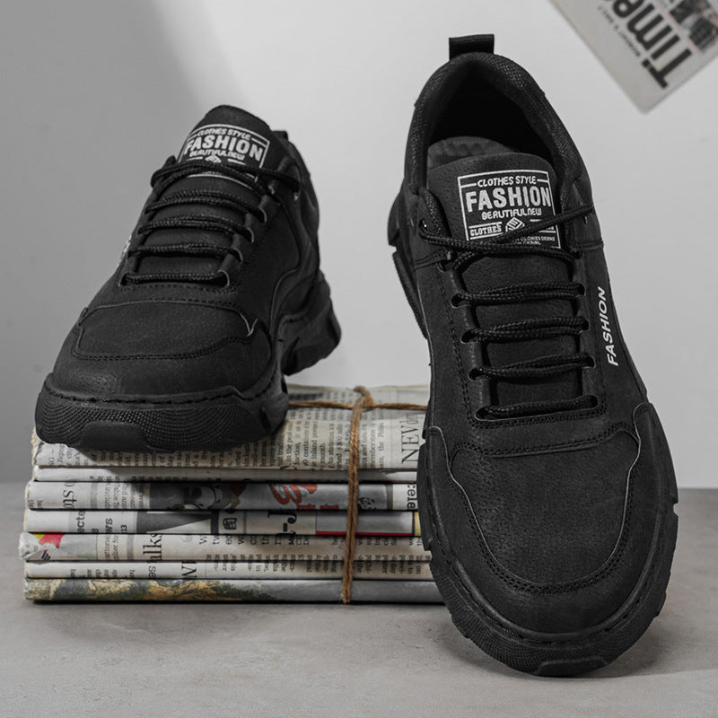 Workwear men's shoes 2026new arrivalspring sneakers trendy shoes lightweight non-slip construction site work abrasion resistant breathable labor protection shoes for men