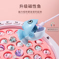 Musical hippo magnetic electric fishing game - educational balance toy for early childhood development, brain training, and math skills - perfect for boys and girls