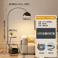 Fishing floor lamp retro living room sofa with storage rack all-in-one table lamp medievalclassy bedroom bedside lamp