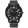 New arrival quartz watch for export, stylish men's mesh strap watch, business wristwatch, sports series, ready stock, wholesale one piece