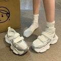 Baotou sports sandals for women 2026 summernew arrivaleasiest for match mesh breathable thick sole dad shoes cut outcasual sandals