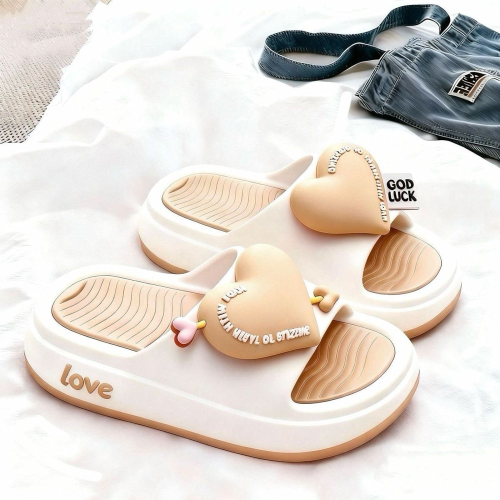Super outdoor women's indoor slippers wear women's red slippers 2026 cool indoor net fire bathroom summer home slippers new