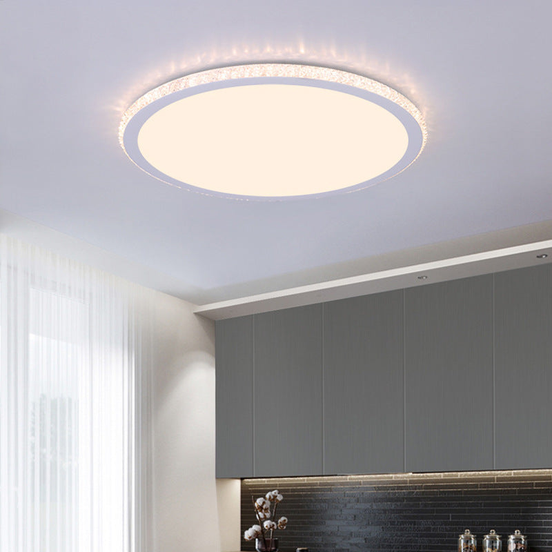 Three pine full spectrum diamond eye protection light anti-blue light luxury ultra-thin lamp 97 high display children's room ceiling light