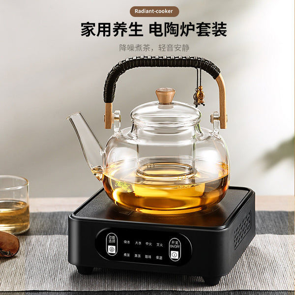 Electric ceramic stove, teapot for household use, new small boiling water, tea stove, indoor fireplace, tea maker, tea set, others