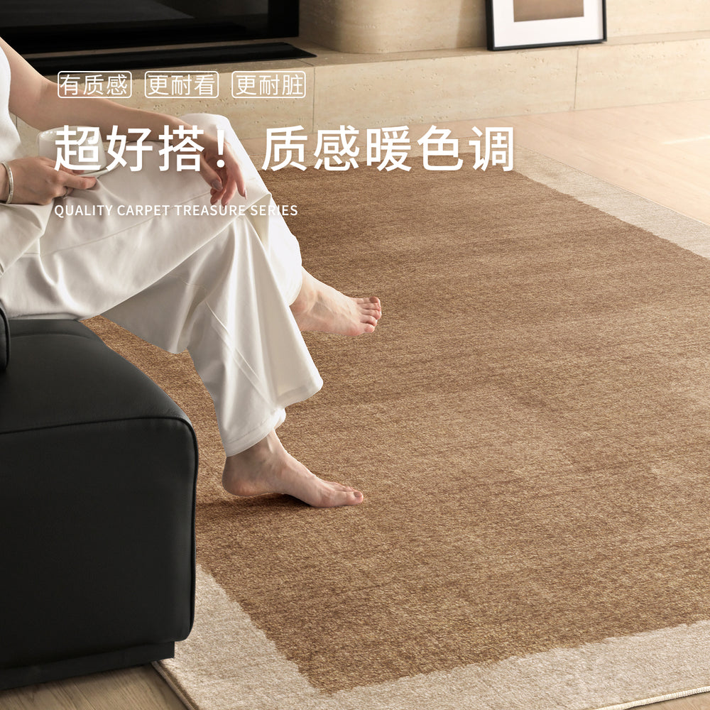 Carpet living room bedroom new arrival no-wash waterproof wipeable warm layout large area full floor medieval style soundproof floor mat