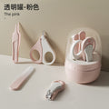 Brand new transparent can - pink