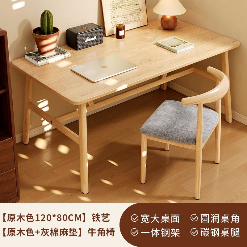 Computer desk bedroom for home desk office table girl casual workbench rectangular simple rental house table and chair