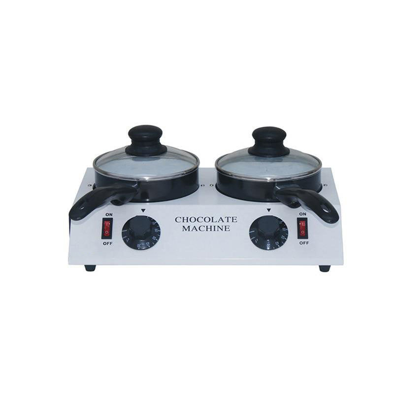 Single-cylinder chocolate melting pot electric heating melting machine constant temperature melting furnace commercial ceramic inner wall melting pot furnace