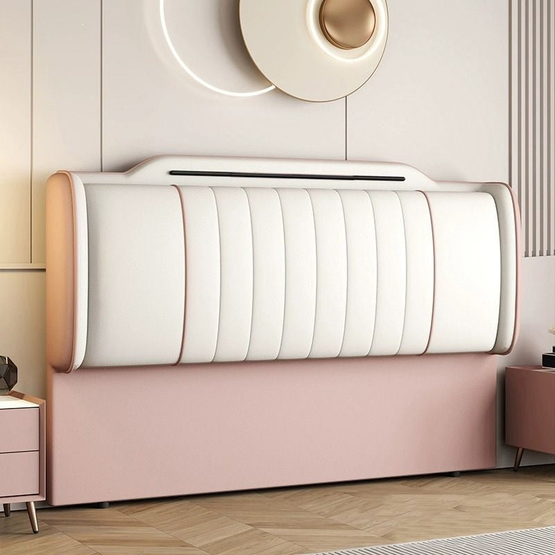 new arrival bedside soft bag modern simple solid wood light luxury technology backrest floor-standing ultra-thin spot thickened soft backrest