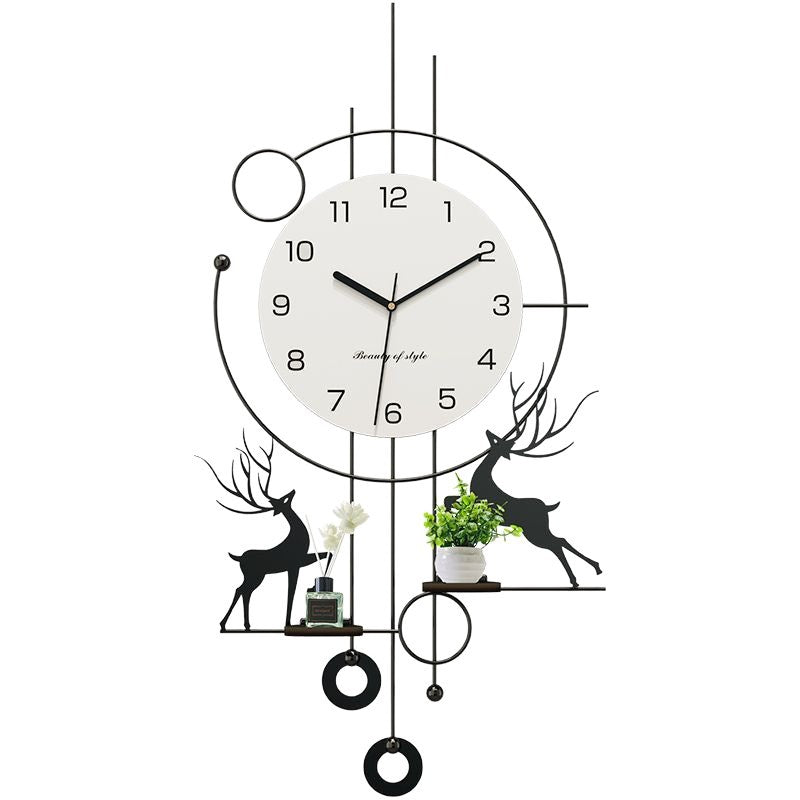 Wall clock living room manufacturer new arrivalpopular creative casualelegantaccessible luxuryclassy clock silent background wall decoration