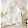 Baby spring & fall romper - 100-day & first birthday super cute princess style - chinese inspired autumn outfit - stylish double layer outdoor wear for baby girls