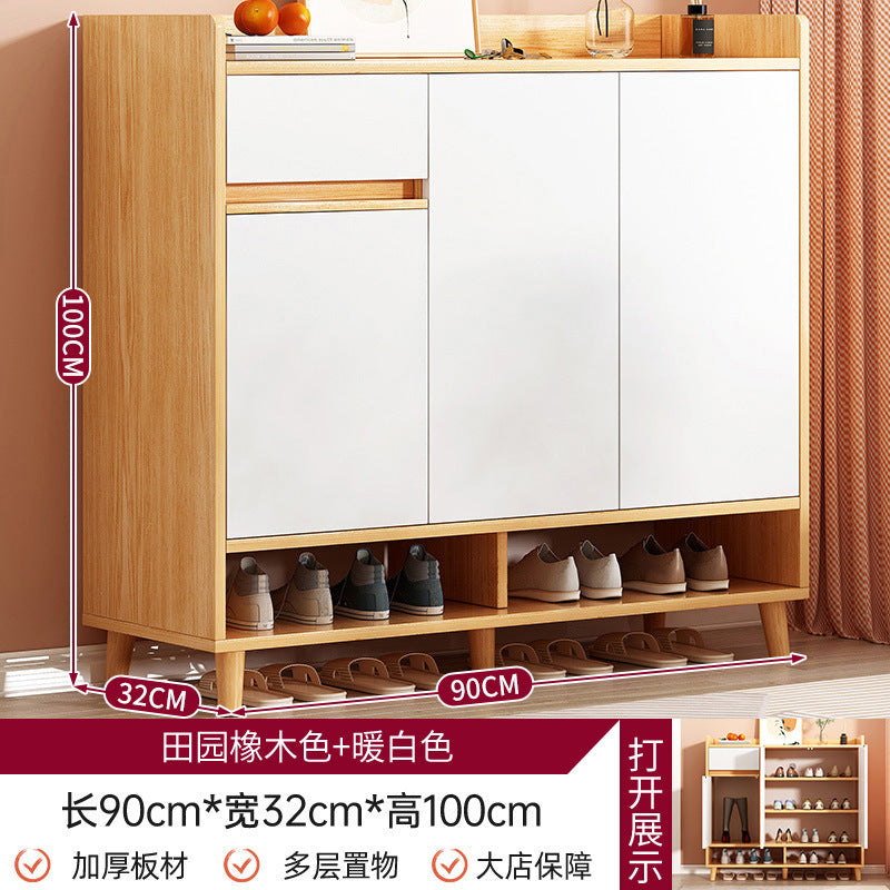 Shoe cabinet Home entrance Simple modern entry Living room Simple small apartment Large capacity Economic storage Shoe rack