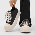 Mickey mouse big head derby shoes - men's spring breathable chunky sole height increasing casual versatile sneakers - niche design, same style leather shoes