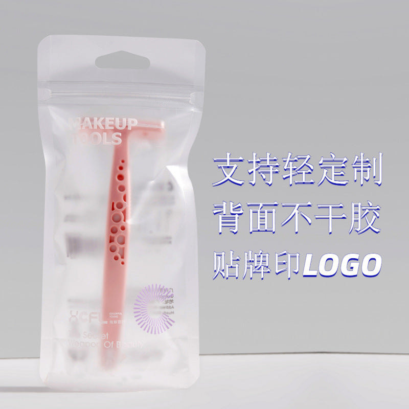 Armpit hair knife processing personalized female shaving knife oem hair removal shaving leg hair oem eyebrow trimming oblique eyebrow trimming knife