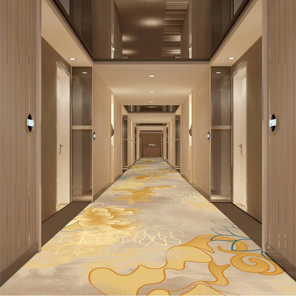 Acmest carpet: custom-made, full-coverage, wool and nylon, flame-retardant, and stain-resistant carpets for star-rated hotel guest rooms and banquet halls