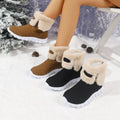 winter new arrival: plus-size warm snow boots for cross-border e-commerce. sizes 36-43 available. wholesale options and dropshipping services available for  and