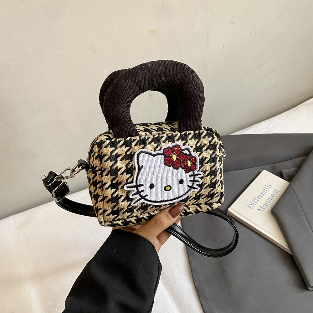 Niche style design hellokitty bag for women 2025new arrival shoulder crossbody bag exquisite mini satchel small square bag