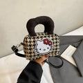 Niche style design hellokitty bag for women 2025new arrival shoulder crossbody bag exquisite mini satchel small square bag