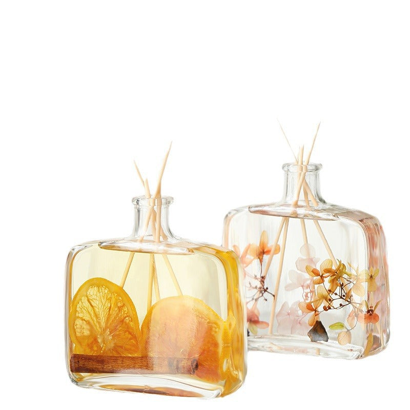 100ml preserved flower flameless reed diffuser - hotel-grade fragrance, home air freshener, and odor eliminator for bathrooms