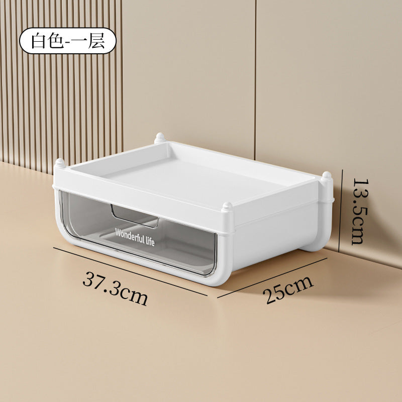Skin care product storage box Multi-layer drawer storage Locker Lipstick Cosmetics storage box Premium desktop