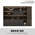 Office bookcase boss background cabinet file cabinet wooden information cabinet storage storage wall floor cabinet