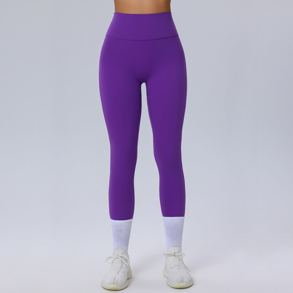 new plus size yoga outfit set for women - brushed, barely-there feel, tight-fitting activewear, high-stretch, breathable fitness set