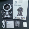 New wifi indoor hd 3mp motion-tracking smart camera for home security and baby monitoring - no stand required