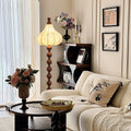 Used floor lamp, wabi-sabi style, for living room next to sofa, new chinese style, american retro, bedroom, french high-end ambiance lighting