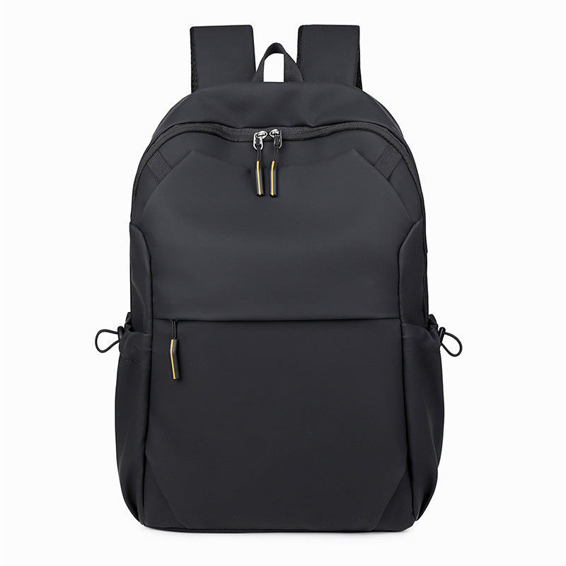 New l Korean version student backpack nylon fabric backpack computer bag Korean version Japanese and Korean male and female couples splicing bag