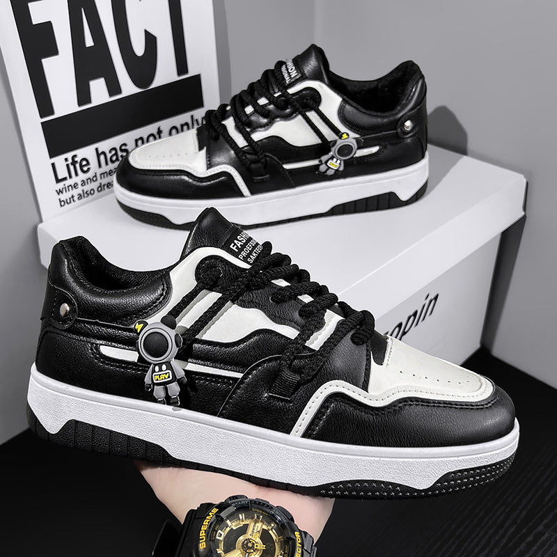 Men's 2025 winter new arrivals: trendy, versatile athletic sneakers, casual youth platform shoes, niche streetwear footwear