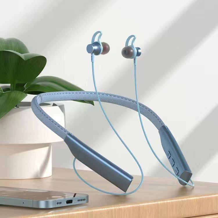 Sports bluetooth neckband headphones - high-fidelity sound, in-ear design, supports card playback, compatible with ios & android, multiple styles, stylish and universal