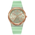 Fashion rhinestone silicone watch female student accessible luxuryelegantniche style design preppy style forest style young casual watch